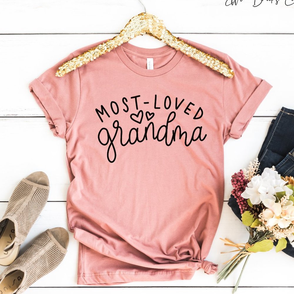 🎁 Most loved Grandma Super soft T-shirt NEW